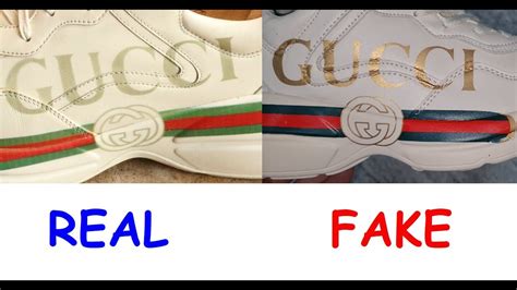 how to tell Gucci shoes were real